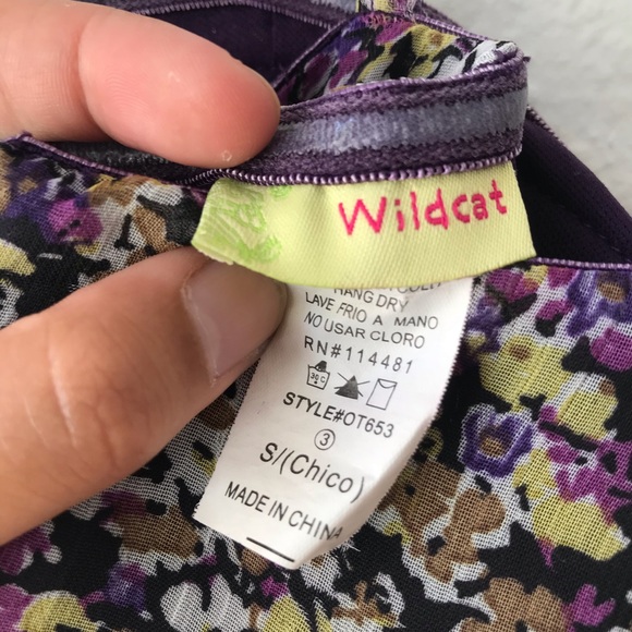 3/$20 Floral semi-formal spaghetti strap dress - Picture 5 of 6